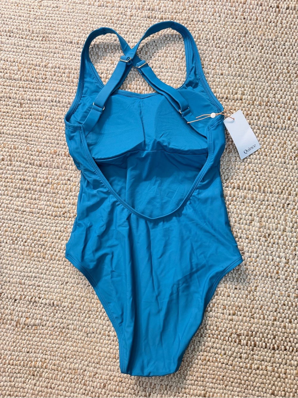 Quince — Italian Cross-Back One-Piece Swimsuit - Picture 5 of 8